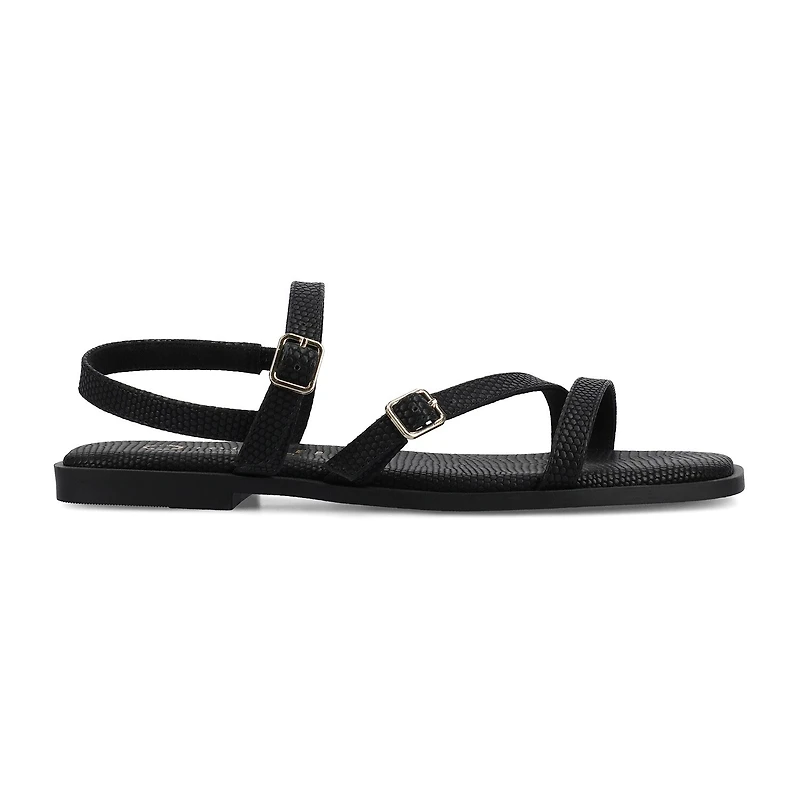Journee Collection Womens Slingback Strap Flat Sandals