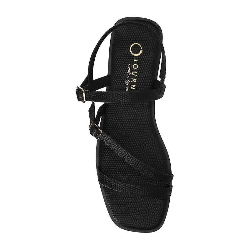 Journee Collection Womens Slingback Strap Flat Sandals