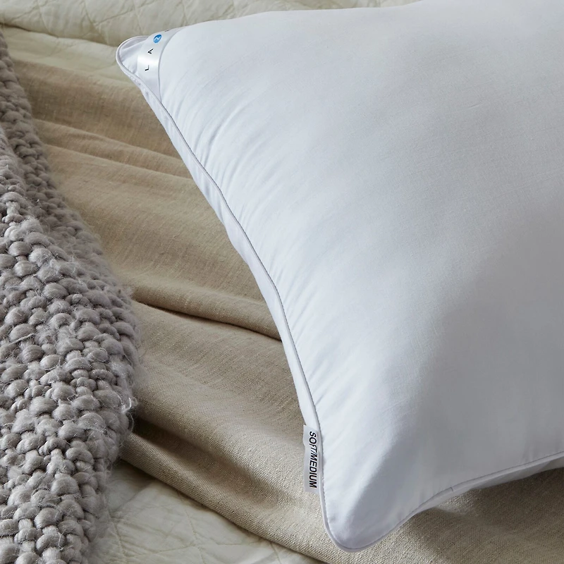 La-Z-Boy Fiber Density Pillow Soft/Medium, 2-Pack