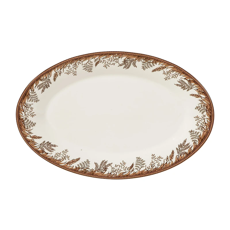 Martha Stewart Harvest 16 inch Ceramic Oval Serving Platter