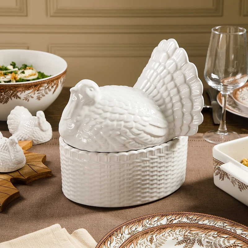 Martha Stewart Harvest Turkey Casserole Dish