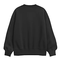 Nurse Stacked Womens Crew Neck Long Sleeve Sweatshirt