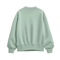 Book Christmas Tree Womens Crew Neck Long Sleeve Sweatshirt