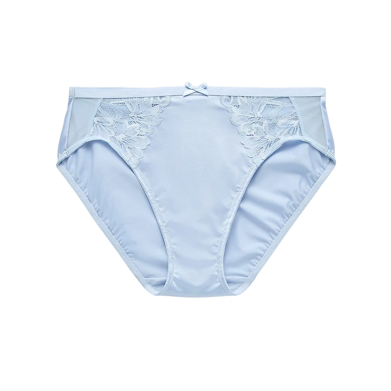 Ambrielle Tulip Lace Shine High Cut Panty
