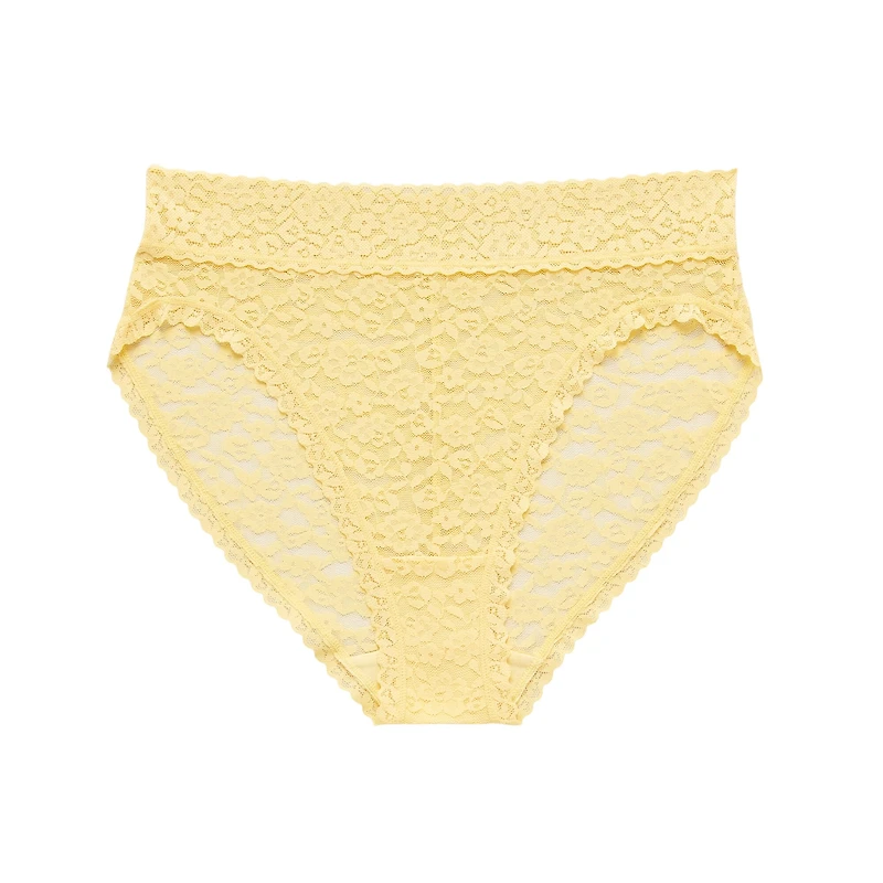 Ambrielle Everyday Lace High Cut Panty