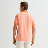 St. John's Bay Essential Oxford Mens Classic Fit Short Sleeve Polo Shirt
