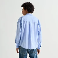 Arizona Mens Long Sleeve Regular Fit Button-Down Shirt