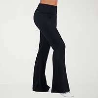 24seven Comfort Apparel Womens Flare Mid Rise Sweatpant