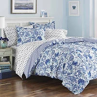 Poppy & Fritz Brooke Aqua Comforter Set