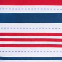 Design Imports Patriotic Stripe Outdoor Umbrella Tablecloth