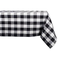 Design Imports Buffalo Check Tablecloth