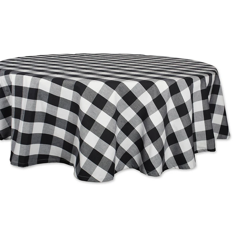 Design Imports Buffalo Check Tablecloth