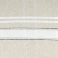 Design Imports Chambray French Sripe Tablecloth
