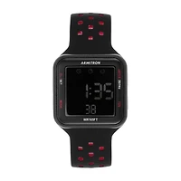 Armitron Pro Sport Mens Digital Black Strap Watch 40/8417brd