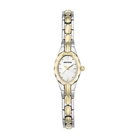 Armitron Now Womens Two Tone Stainless Steel Bracelet Watch 75/3313svtt