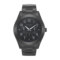 Armitron Mens Black Stainless Steel Bracelet Watch 20/5236bkti