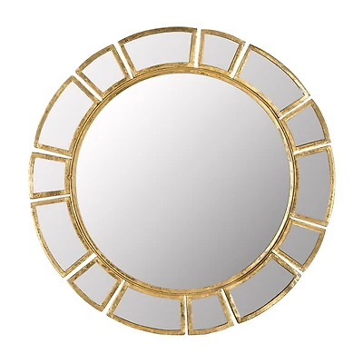 Safavieh Deco Antique Gold Wall Mount Sunburst Wall Mirror