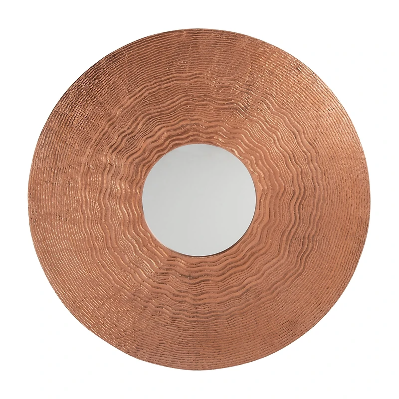 Safavieh Dover Copper Wall Mount Round Wall Mirror