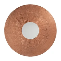 Safavieh Dover Copper Wall Mount Round Wall Mirror