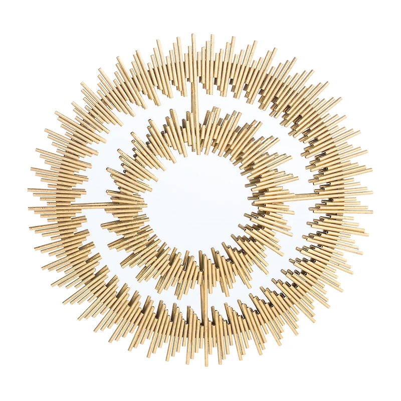 Safavieh Kalani Gold Wall Mount Sunburst Wall Mirror