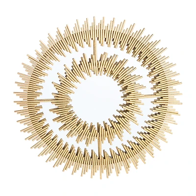 Safavieh Kalani Gold Wall Mount Sunburst Wall Mirror
