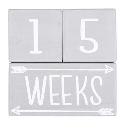 The Peanutshell 3-pc. Unisex Baby Milestones