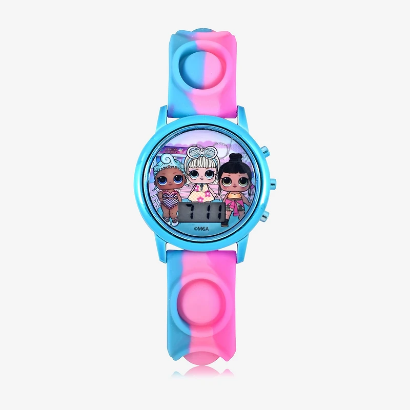 LOL Unisex Digital Multicolor Strap Watch Lol4634