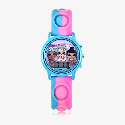 LOL Unisex Digital Multicolor Strap Watch Lol4634