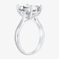 (H-I / SI2) Womens 3 CT. Lab-Grown White Diamond 14K Gold Radiant-Cut Solitaire Engagement Ring