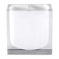 IZOD Marina White Toothbrush Holder