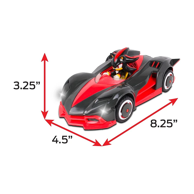 Nkok Inc. Junior Explorers Sonic Team Racing Rc Shadow 2-pc. Sonic the Hedgehog Car