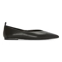 Worthington Vivianne Womens Pointed Closed Toe Ballet Flats