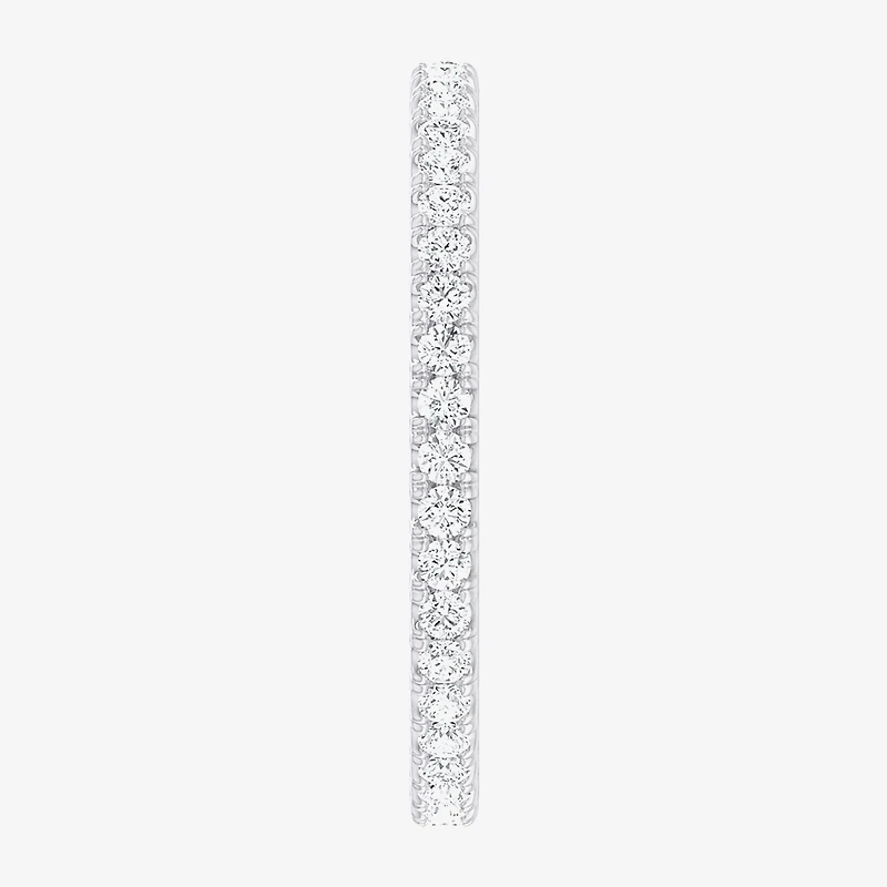 Matching Eternity Band Rings (G-H / Si1-Si2) Womens 1/2 CT. T.W. Lab Grown White Diamond 10K Gold Wedding