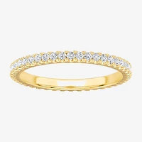 Matching Eternity Band Rings (G-H / Si1-Si2) Womens 1/2 CT. T.W. Lab Grown White Diamond 10K Gold Wedding