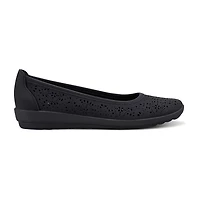 Easy Spirit Alessia Womens Square Closed Toe Slip-On Shoe