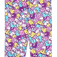 Womens Plush Hello Kitty Pajama Pants