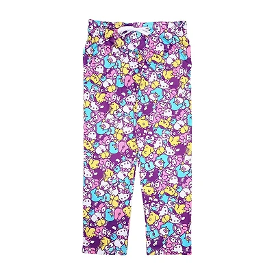 Womens Plush Hello Kitty Pajama Pants