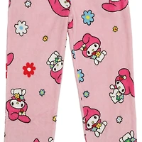 Womens Plush My Melody Pajama Pants