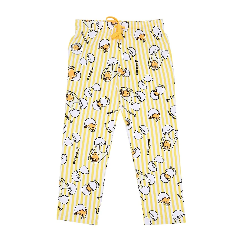 Gudetama Womens Plush Pajama Pants