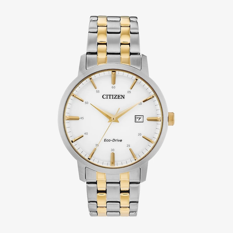 Citizen Mens Two Tone Stainless Steel Bracelet Watch Bm7464-52h