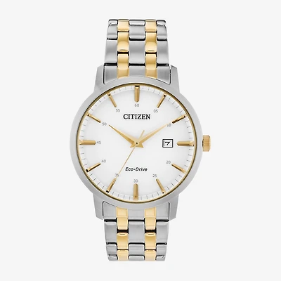 Citizen Mens Two Tone Stainless Steel Bracelet Watch Bm7464-52h