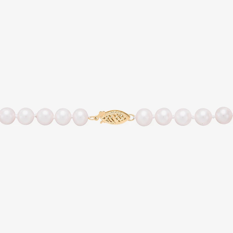 Certified Sofia™ 6-6.5mm Cultured Freshwater Pearl 18" Strand Necklace