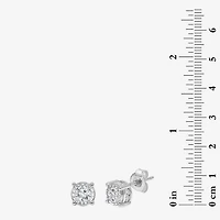 Tru Miracle 1 CT. T.W. Natural Diamond Round Stud Earrings 14K Gold