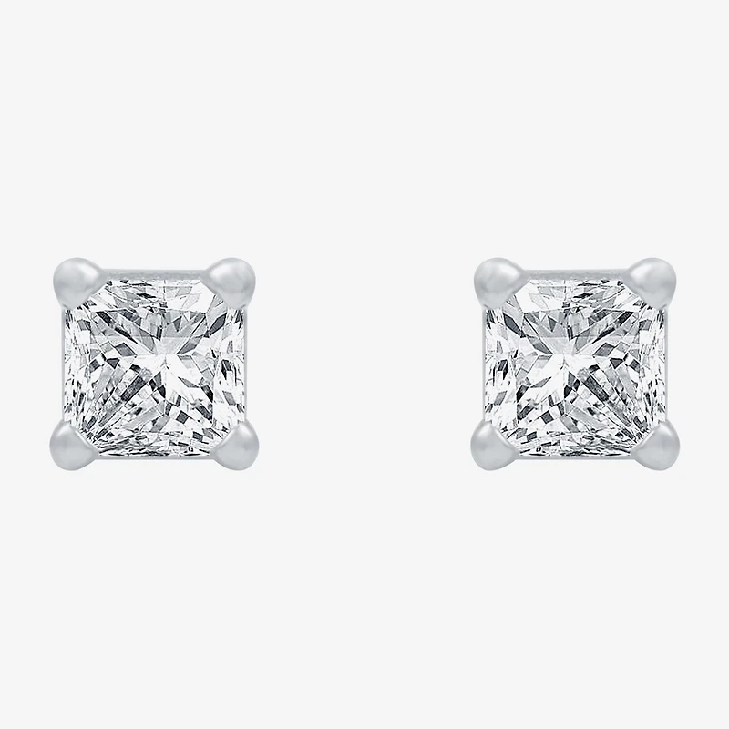 ( G/SI1-SI2 ) 1/4 CT. T.W. Lab-Grown Diamond 14K Gold Round Stud Earrings