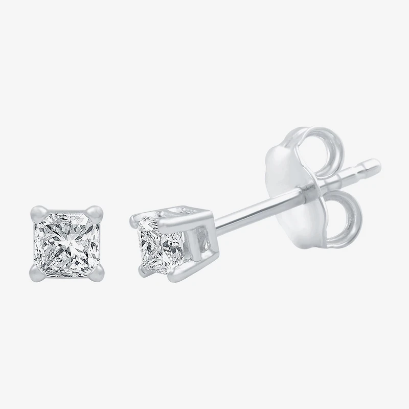 ( G/SI1-SI2 ) 1/4 CT. T.W. Lab-Grown Diamond 14K Gold Round Stud Earrings