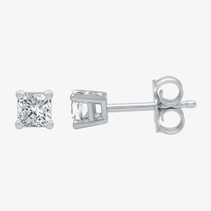 ( G/SI1-SI2 ) 1/4 CT. T.W. Lab-Grown Diamond 14K Gold Round Stud Earrings