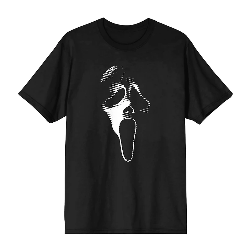 Ghostface Mens Crew Neck Short Sleeve 2-pc. Pajama Set