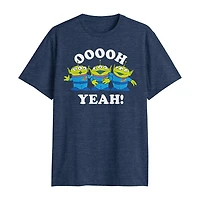 Mens Crew Neck Short Sleeve Regular Fit Toy Story Big and Tall Graphic T-Shirt