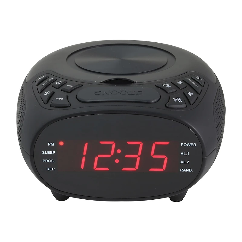 GPX Dual Alarm Cd Clock Radio