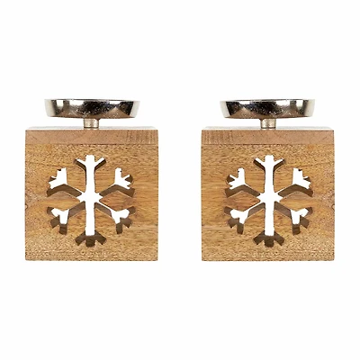 Northlight 4.75" Tealight 2-pc. Candle Holder